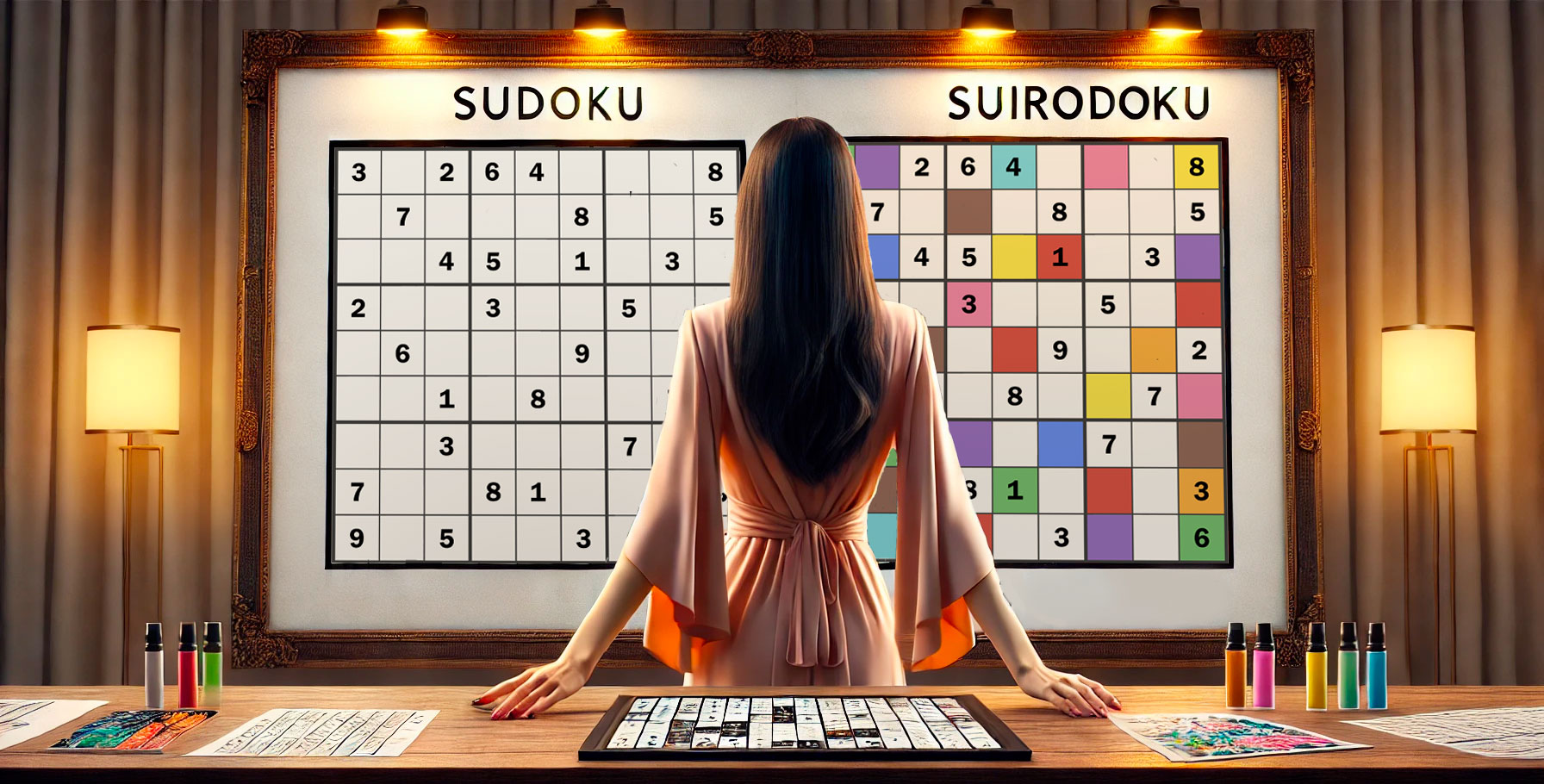Sudoku vs Suirodoku comparison